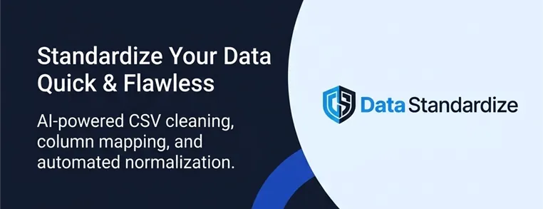 Data Standardize - clean and standardize CSV data