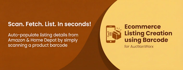 Barcode Listing Creation for AuctionWorx