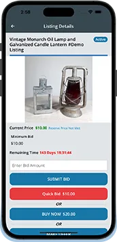 AuctionWorx Mobile App