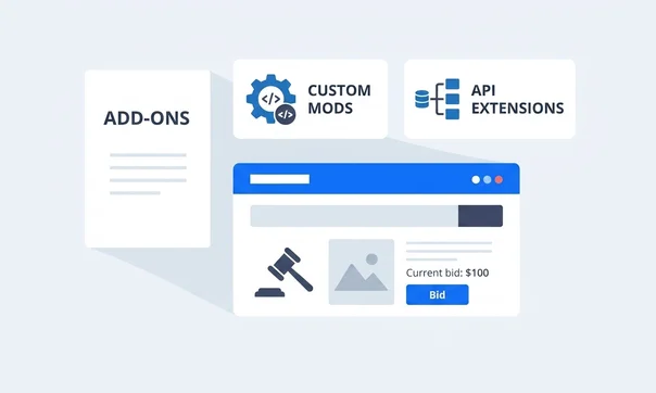 AuctionWorx customization and products