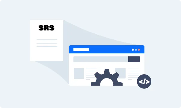 Bespoke software development services illustration