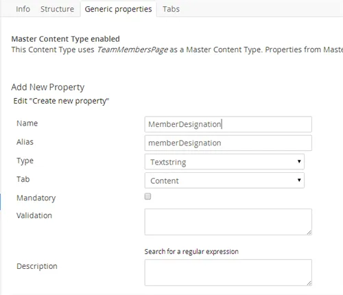 MemberDesignation property