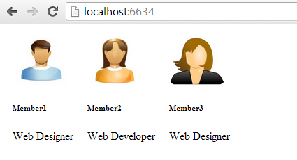 Image displayed along with Text