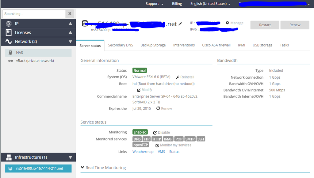 Setting Up A Vmware Esxi 6 0 Virtual Server On Ovh Hosting Images, Photos, Reviews